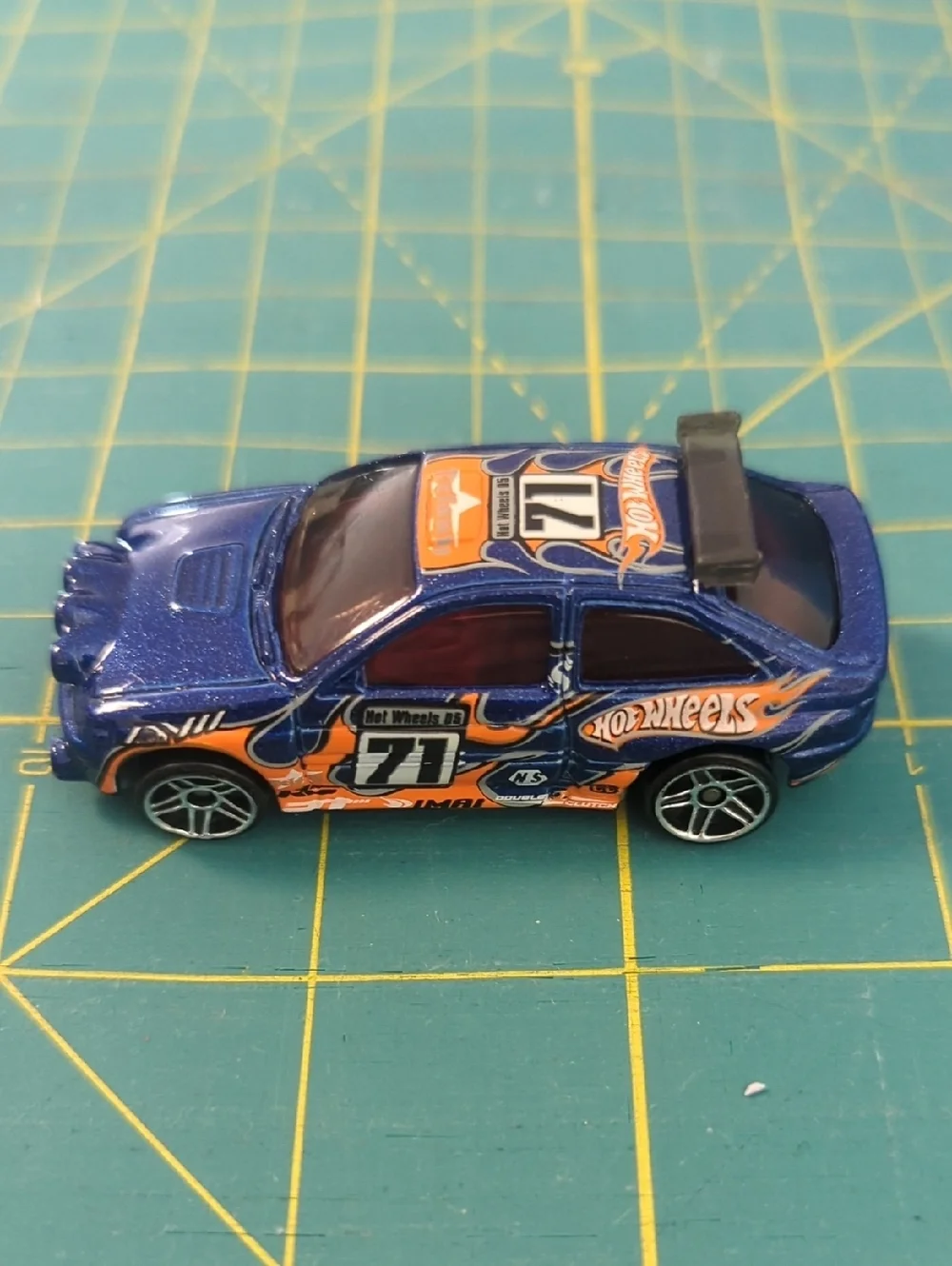 2005 Hot Wheels Escort Rally car